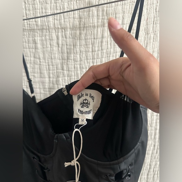 VALENTINA VOIGHT Cleo Cactus Leather Dress - Picture 6 of 7